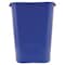 Rubbermaid Commercial 41.25 qt. Rectangular Desk Recycling Container, Bronze Vein/Bronze Vein, Plastic FG295773BLUE - alternate 3